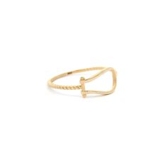 Elevate your style with our dainty horseshoe ring! Crafted from delicate 14k yellow gold, this ring features a dainty horseshoe design that adds a touch of subtle elegance to any outfit. This ring is sure to bring luck and charm to your day. Metal: 14k GoldType: RingSize: 7.5 Elegant Yellow Gold Horseshoe Rings, Elegant Gold Horseshoe Rings, West Indian Bangles, Horseshoe Design, Horseshoe Ring, Picture Pendant, Bangles Indian, Subtle Elegance, Etsy Gold Ring