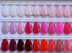 Shellac Nail Polish Colors, Pink Shellac