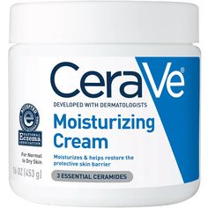 CeraVe Moisturizing Cream | Ulta Beauty Cerave Moisturizer, Cerave Skincare, Hyaluronic Acid Moisturizer, Face Moisturizer For Dry Skin, Dry Skin Body, Cerave Moisturizing Cream, Cream For Dry Skin, Hydrating Moisturizer, Cream Body