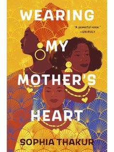 the book cover for wearing my mother's heart by sopha thaukr