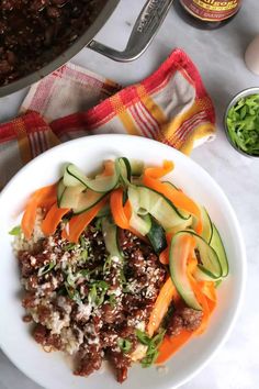 Pork Bulgogi Rice Bowls Pork Bulgogi, Slow Cooker Pork Chops Recipes, Fresh Dinner Ideas, Bulgogi Sauce, Clay Ring Dish, Creamed Cucumbers, Make Your Own Ring, Oven Bake Clay, Clay Ring