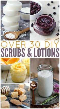 Diy Scrubs, Diy Lotion, Diy Beauty Products, Diy Body Scrub, Homemade Bath, Diy Scrub, Scrub Recipe, Homemade Products, Diy Spa