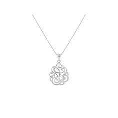 Personalize your style with this PRIMROSE monogram initial pendant necklace. Click on this JEWELRY & WATCHES GUIDE to learn about fit, styles, materials and more! CHAIN DETAILS Length: 18 in.Chain type: box Clasp: spring-ring Metal: sterling silver Plating: silver tone, gold tone Finish: polished Size: 18". Color: Silver Tone T. Gender: female. Age Group: adult. Elegant Nickel-free Initial Pendant Charm Necklace, Elegant Silver Initial Pendant Locket Necklace, Elegant Silver Locket Necklace With Initial Pendant, Silver Monogram, Initial Pendant Necklace, Box Clasp, Ring Metal, Initial Pendant, Monogram Initials