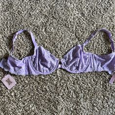 Unlined Underwire Lace Bra, New! Lavender Fitted Push-up Bra, Purple Partially Lined Underwire Bra, Lavender Push-up Bra, Victoria's Secret Lavender Underwire Bra, Spring Purple Lace Bra, Purple Seamless Underwire Bra, Purple Lace Push-up Bra, Luxury Balconette Bra-friendly Intimates, Demi Cup Bra