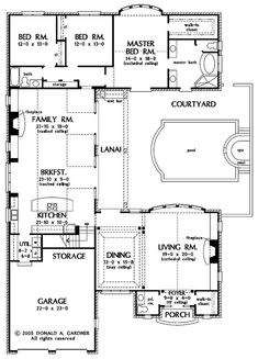 the floor plan for this house