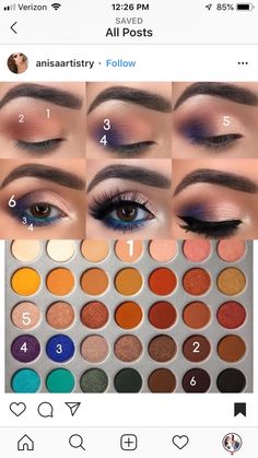 Jaclyn Hill Makeup, Makeup Games, Nail Makeup, Chrome Nail, Eye Makeup Pictures, Eye Makeup Steps