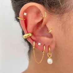 Elegant and timeless, these Pearl Hoop Earrings feature a classic hoop design adorned with delicate pearl drop. Perfect for adding a touch of grace to both everyday and special occasions. 925 Sterling Silver Gold Plating Hypoallergenic Tarnish Resistant Luxury Earrings, Buy Earrings, Earrings Inspiration, Pearl Hoop Earrings, Girly Jewelry, Metal Earrings, Silver Earrings Dangle