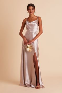 Metallic Bridesmaid Dresses, Taupe Bridesmaid, Long Satin Dress, Taupe Bridesmaid Dresses, Neutral Bridesmaid Dresses, Grecian Dress, Bridesmaid Dresses Satin, Bridesmaid Dresses Under 100, Satin Gowns