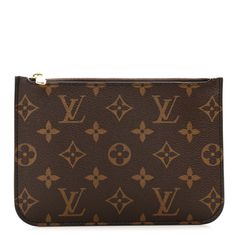 This is the charming and authentic LOUIS VUITTON Monogram NeoNoe MM Pochette. For those everyday essentials, this is made of traditional Louis Vuitton monogram coated canvas complimented with a brown leather strap for convenience. The top zipper opens to a black fabric interior. Classic Monogram Canvas Pouch For Everyday Use, Formal Monogram Canvas Pouch, Travel Pouch In Brown Monogram Canvas, Designer Brown Pouch With Dust Bag, Brown Monogram Canvas Pouch For Travel, Designer Brown Pouch With Dust Bag Included, Travel Brown Monogram Canvas Pouch, Brown Monogram Canvas Travel Pouch, Designer Brown Monogram Canvas Pouch