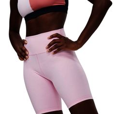 Anthropologie Allfenix All Core Biker Shorts Size S Pink High Rise Fitted **Msrp $79.99 Brand New With Tags *** Aprx Measurements - Waist: 12.125 Across Unstretched - Rise: 10 - Inseam: 7 Fitted Pink Activewear With Built-in Shorts, Breathable Athleisure Bottoms Mid-thigh Length, Breathable Athleisure Mid-thigh Bottoms, Breathable Mid-thigh Length Athleisure Bottoms, Pink Compression Athletic Shorts With Breathable Fabric, Spring High-waisted Shorts Activewear, Compressive Spring Activewear Shorts, Sporty Fitted Mid-rise Shorts, Breathable Compressive Mid-thigh Bottoms