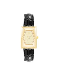 Faceted Rectangular Case Watch Rectangular Leather Strap Watch For Work, Rectangular Leather Analog Watch Accessories, Formal Rectangular Watch Accessories, Chic Formal Watches With Rectangular Dial, Chic Formal Watch With Rectangular Dial, Classic Rectangular Office Watch, Classic Rectangular Office Watches, Rectangular Business Watches With Leather Strap, Classic Rectangular Case Watches For Formal Occasions