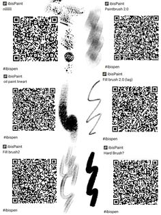 some type of qr code that has been altered to look like it is being used for