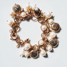 Retired Bronzallure Collection Milor Made In Italy Genuine Pearl Charm Bracelet, Nwot, Excellent Condition. It Has Lots Of Charms Of Pearls & Rose Gold. A Bracelet With Two Charms, Pearls And 18kt Rose Gold. The Best Of Made In Italy From Design To Manufacturing, Without Forgetting Comfort And Practicality. Bronzallure Was Born In 2010 After A Brilliant Intuition Of Milor Group: The Golden Ros Patent, Which Allows Enhancing At Its Best The Qualities Of Pink, For Creating Unique, First Quality Je Pearl Charm Bracelet, Pearl Rose, Golden Rose, Pearl Charms, Quality Jewelry, The Golden, Pink Color, Pink White, 18k Gold