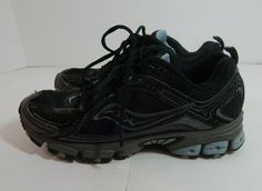 Saucony Excursion TR6 Shoes Womens Black Gray Hiking Running Shoes Size 6 Preowned/Good Condition Black Hiking Shoes, What A Girl Wants, Shoes Size 6, Shoes Womens, Hiking Shoes, Brooks Sneaker, Air Max Sneakers, Black Shoes, Black Gray