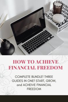 How To Achieve Financial Freedom Start Online Business, Three In One, Grow Business, Financial Freedom, Starting A Business, Business Tips