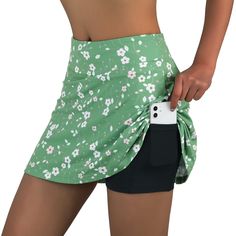 PRICES MAY VARY. Runners know it’s tough to go for a long run without having a sizeable pocket to store our phones, keys, and cash, which is why athletes love the BEROY Women's Athletic Skorts with Shorts Pockets. Running Skirts Fabric:The sweat-wicking material keeps you dry and cool, and the two-layer activewear provides modesty, with the outer layer covering the built-in mesh shorts. The shorts are made of flexible mesh that doesn't ride up and are comfortable for long-distance running. Form- Skirts Tennis, Golf Skorts, Thigh Chafing, Running Skirt, Running Form, Distance Running, Running Skirts, Long Distance Running, Athletic Skort