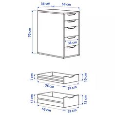 an image of a drawer with measurements