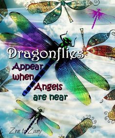 dragonflies appear when angels are near