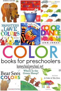 children's books about color and their homeschool preschool / pre - school