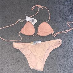 F21 Bikini. Bottoms Are Medium And Top Is Small. Bottoms Are A Lighter Shade Of Pink. Forever 21 Stretch Swimwear For Beach Season, Forever 21 Swimwear For Spring Pool Season, Forever 21 Triangle Top Swimwear For Spring, Forever 21 Beachwear For Spring, Forever 21 Swimwear For Spring Beach Outing, Forever 21 Stretch Swimwear For Beach, Forever 21 Triangle Top Swimwear For Vacation, Forever 21 Fitted Swimwear For Sunbathing, Forever 21 Swimwear For Pool And Beach Season