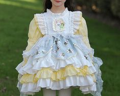 Transform your little princess into a kawaii fashionista with our adorable dresses! 👑✨ #PrincessFashion #KawaiiStyle #AdorableDresses #kawaiifashionco Cute Long Sleeve Dress For Dress-up, Cute Long Sleeve Dress-up Dresses, Kawaii Fitted Dress With Doll Collar, Kawaii Ruffle Costume Dress, Kawaii Ruffled Costume Dress, Kawaii Long Sleeve Summer Dress, White Fitted Kawaii Dress, Fitted White Kawaii Dress, Cute Long Sleeve Dress With Ruffles