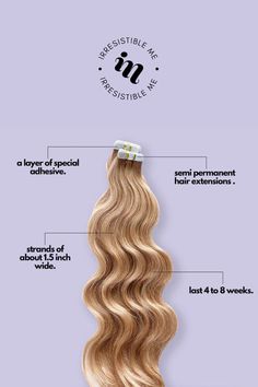 Hair Poster Design, Hair Tape In Extensions, Permanent Hair Extensions, Amazon Hair, Hair Extension Brands, Types Of Hair Extensions, Neon Hair