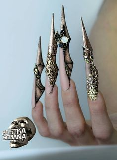 Competition Nails, Nail Art Ideas For Summer, Extreme Nails, Sophisticated Nails, Dragon Nails, 3d Nail Art Designs, Long Stiletto Nails