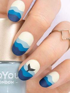 Trending Manicure, Cruise Nails, Beachy Nails, Cute Simple Nails, Subtle Nails, Simple Gel Nails, Funky Nails, Types Of Nails