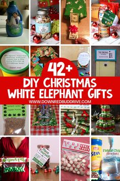 twelve diy christmas white elephant gifts