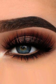 Smokey Eye Makeup Ideas, Make Up Kits, Evening Eye Makeup, Natural Eye Makeup Tutorial, Makeup Smokey