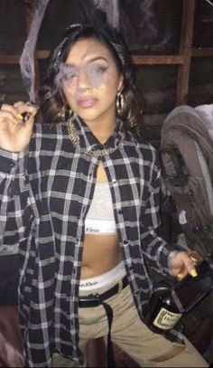 Chola Costume, Look Hip Hop, Holloween Costume