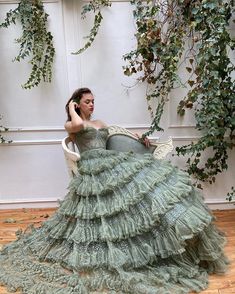 Teuta Matoshi Dresses, Couture Dior, Teuta Matoshi, Fantasy Dresses, Ball Gowns Evening, Fantasy Gowns, Fairytale Dress, Ball Gowns Prom, Ball Gown Dresses