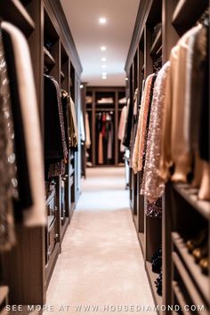 35 glamorous walk in closet ideas Diy Master Closet, Dark Wood Furniture, Elevated Fashion