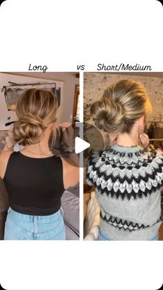 Natalie Palmer on Instagram: "BIG BIG Textured Bun- Long versus Short/Medium length mashup

-Comment SHOP for direct links to be sent to your DM’s

OTHER WAYS TO SHOP-

•Go to my IG home page to find my link in bio- linker.ee/natalie.m.west

•Follow me on LTK for exclusive content- natalie.west

•Shop my Amazon Storefront- shop collections, photos, and videos. 

Hairstyle • Hair • Fashion • Beauty • lifestyle • Affordable Style • Amazon Finds • Hair Tutorials • Hair Products • Hair care • Styled Content

#hairstyle #easyhairtutorials #hair #huus hairgoals #viralreel #beautytips #longhair #nataliemwest #trending #fyp #hair #haircrush #bohostyle #shorts #viralshort #foryourpage #diy #volume #mashup" Textured Bun, Hair Bun Styles, Gym Hairstyles, Bun Styles