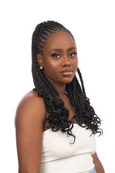 Half Cornrows, Plait Styles, Latest Braided Hairstyles, Cute Ponytail Hairstyles, Feed In Braids Hairstyles, Box Braids Hairstyles For Black Women, Braids Hairstyles Pictures, Protective Hairstyles Braids, Short Hair Wigs