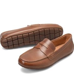 Andes Colors | Born Shoes Leather Round Toe Slip-ons For Business, Leather Slip-on Dress Shoes For Fall, Formal Leather Slip-ons For Fall, Leather Slip-on Dress Shoes With Branded Insole, Leather Business Slip-ons With Round Toe, Business Leather Slip-ons With Round Toe, Classic Leather Moccasins For Fall, Classic Leather Fall Moccasins, Business Casual Leather Moccasins With Rubber Sole