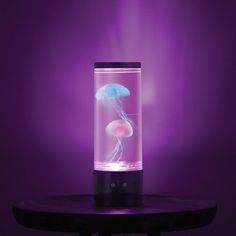 12" RGB Jellyfish Lamp with USB Black - West & Arrow Arrow Target, Ocean Room Decor, Jellyfish Lamp, Ocean Room, Purple Bedrooms, Motion Lights, Ocean Themes, Lamps Plus, Decoration Design