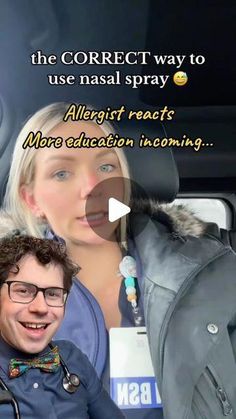 a man and woman sitting in the back seat of a car talking to each other