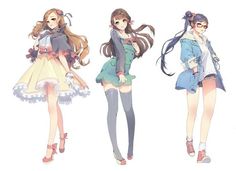 Character Design Cartoon, Anime Fashion, Character Design Sketches, Mia 3, Anime Dress, Manga Cosplay, Drawing Clothes, Girls Characters, Female Character Design