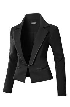 The Tila Tuxedo Blazer is a closet staple. It is fully lined and cut for a slimming look. You can wear this piece to work or pair it with your favorite t-shirt, jeans and heels to elevate your look. For date-night or a night on the town, pair it with our black Selena Sequin Joggers and our Tori Bodysuit to really turn heads! Material: 95% Polyester / 5% Spandex Model is wearing a small. Fitted Solid Color Blazer For Night Out, Trendy Fitted Office Blazer, Fitted Black Notched Blazer, Trendy Fitted Blazer For Office Wear, Trendy Fitted Blazer For Night Out, Trendy Fitted Business Blazer, Trendy Fitted Blazer For Business Casual, Trendy Fitted Black Blazer, Riding Clothes