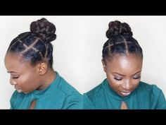 Thread Hairstyles, Threading Hairstyles, African Threading, Short Relaxed Hairstyles, Short Natural Hair, Curly Hair Photos, Natural Afro Hairstyles