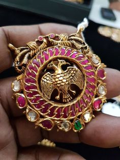 Gandaberunda Jewellery, Diamond Exhibition, Emerald Bangles, Temple Jewelery, Antic Jewellery, Gold Dollar, Temple Jewellery Earrings, Gold Pendent, Bridal Necklace Designs