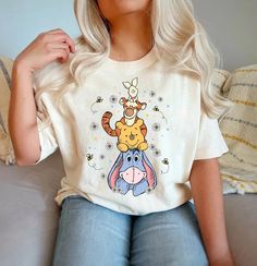 Ornament Shirt, Disney Family Shirt, Pooh Shirt, Disney Outfits Women, Winnie The Pooh Shirt, Disneyland Shirt, Travel Apparel, Cute Disney Outfits, Pooh And Friends