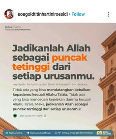 an advertisement for the indonesian language is shown in this screenshoto image, and it appears to be being viewed on social media