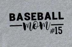 Thanks for checking out our Baseball Mom Shirt! ❤ EASY TO ORDERSelect Style Shirt: Unisex/men’s, Ladies V-Neck or Ladies Tank Top. Select Shirt Color: Gray, Black, Red, Pink, White, Blue or Charcoal. Select Vinyl Color: See Chart in Picture Above❤ SHIRT SPECIFICATIONS & SIZINGAll of our shirts are light weight, preshrunk 100% ring-spun combed cotton. Heather colors are poly/cotton blend. -Ladies shirts have a slim fit. For a loose fit, order up a size. -Unisex/Men’s shirts have a semi-slim f Affordable Trendy Tops For Baseball Season, Cheap Casual Tops With Baseball Collar, Mom Baseball Shirt, Baseball Shirts For Moms, Grandpa Christmas, Baseball Mom Shirt, Christmas Gifts For Grandma, Baseball Mom Shirts, Ladies Shirts