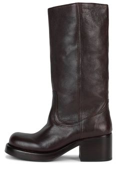 REFLECT Cool Boots Women, Boots For Fall 2024, Vintage Designer Heels, Brown Tall Boots Outfit, Going Out Boots, Wide Leg Boots, Fall Leather Boots, Jeffery Campbell Boots, Mid Shaft Boots