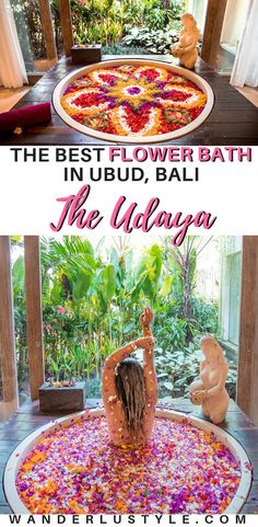 the best flower bath in ubud, bali and the ulaya yoga