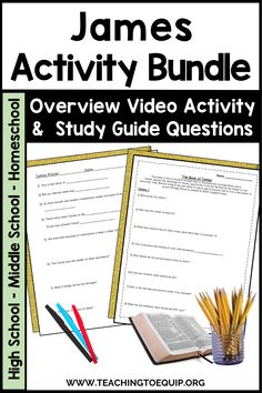 james's activity bundle for students to practice reading and writing with their own teacher