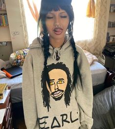 Earl Hoodie Sweatshirt Outfit Easy 30 day return policy Emo Women, Grunge Baddie, Only For Girls, Hardcore Style, Poster Art Design, Fotografi Alam Semula Jadi, Sweatshirt Outfit, Foto Ideas Instagram, Swaggy Outfits