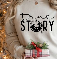 Joy Sweatshirt, Nativity Svg, Jesus Birth, Jesus Christmas, Womens Christmas Shirts, Christmas Jesus, Merry Christmas Shirts, Religious Christmas, Birth Of Jesus